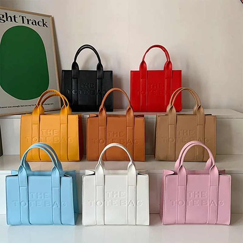 Women Bag 2024 Trend PU Leather Messenger Handbag Luxury Brand Crossbody Bags La