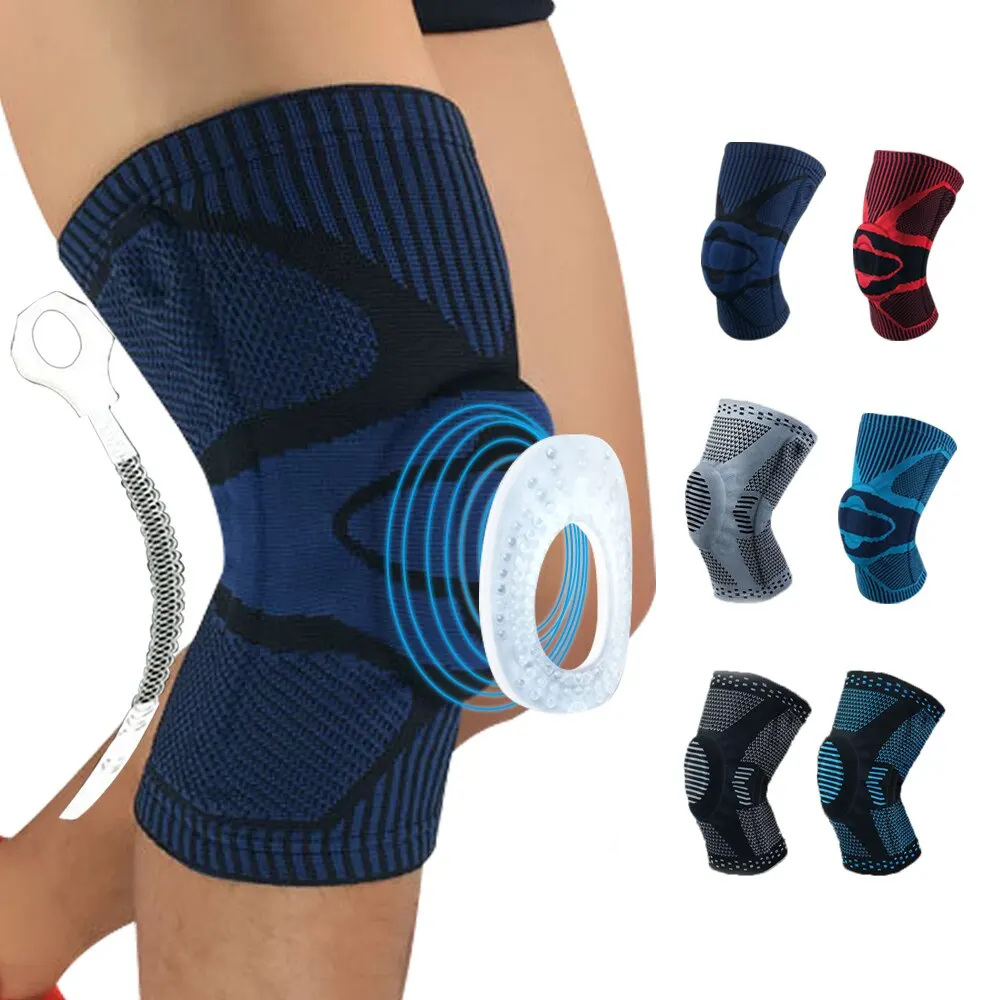 1PC Knee Braces for Knee Pain Relief, With Side Stabilizers Gel Pads,For Meniscu