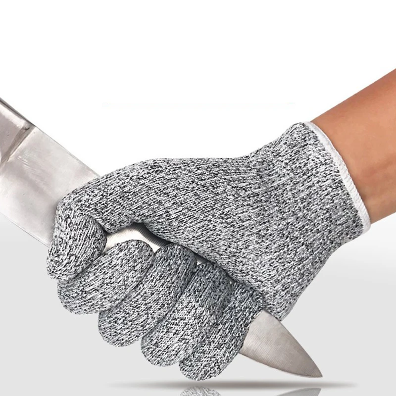 HPPE Level 5 Safety Anti Cut Gloves High-strength Industry Kitchen Gardening Ant