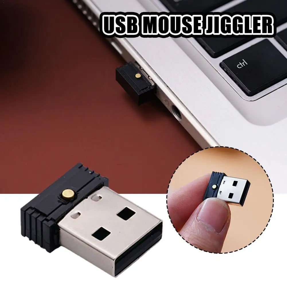 USB Undetectable Automatic Computer Mouse Computer Movement Jiggler Keeps Simula