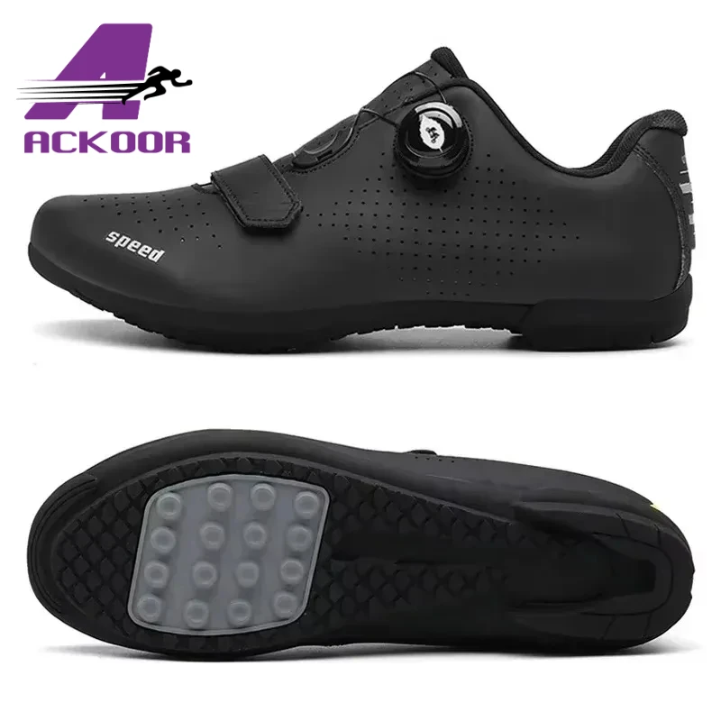 Men Non Locking Mountain Bike Shoes Without Cleats Road Bicycle Rb Speed Non Cle