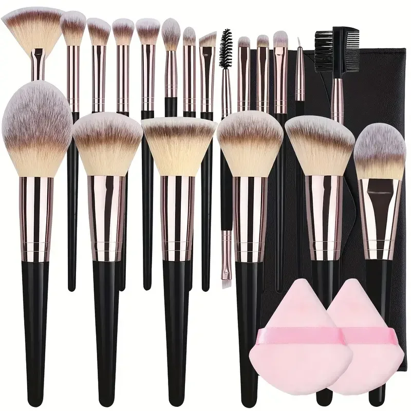 3/20PCS Makeup Brushes Set Professional Foundation Eyeshadow Blush Highlighter C