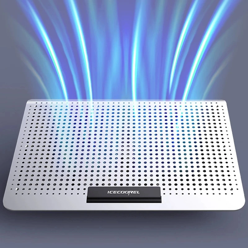 Notebook Radiator Stand Aluminum Alloy Gaming Cooling Fan Laptop Cooling Pad 11 