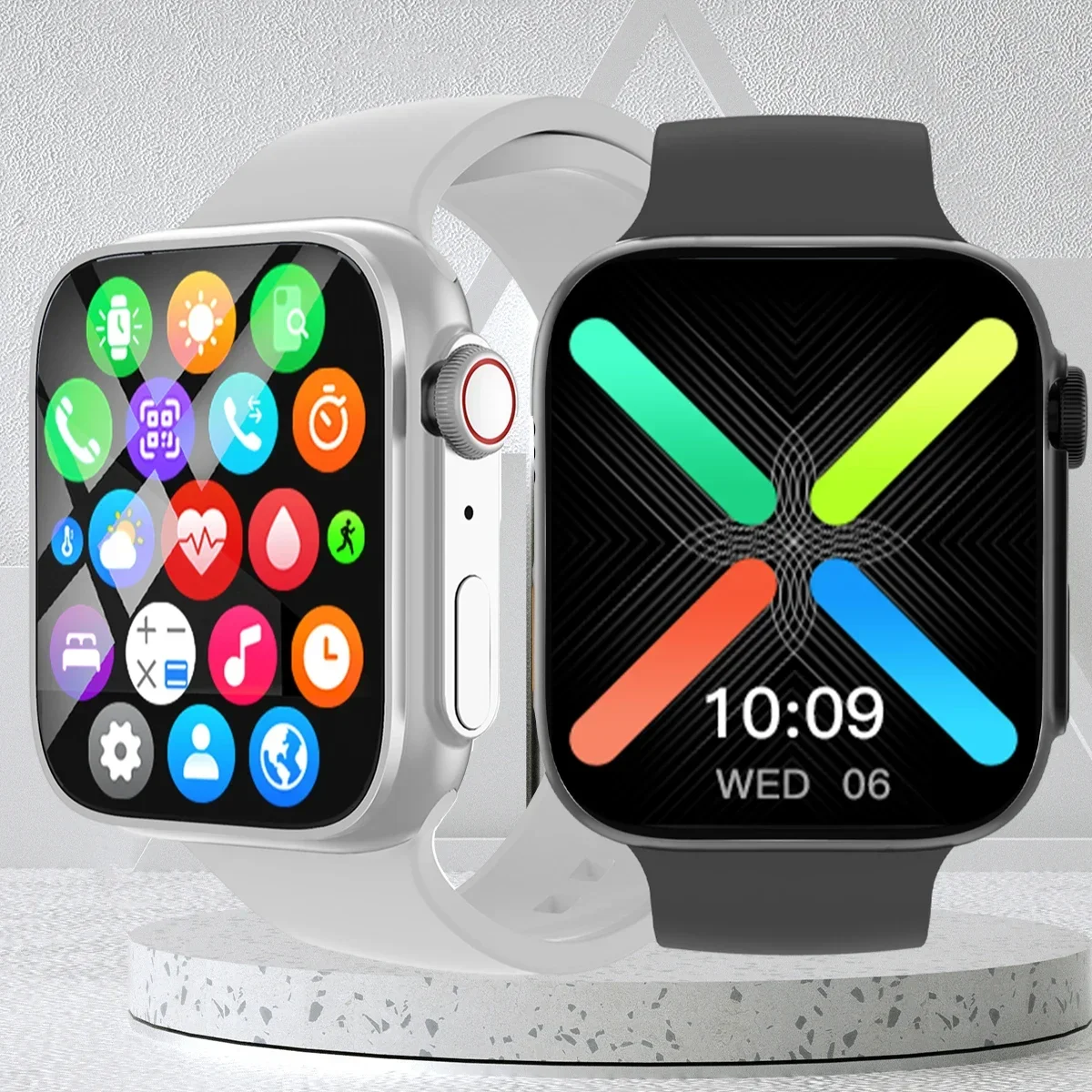 Women Men Sports Smart Watch with Message Answer Call Sleep Monitoring Sports Pe