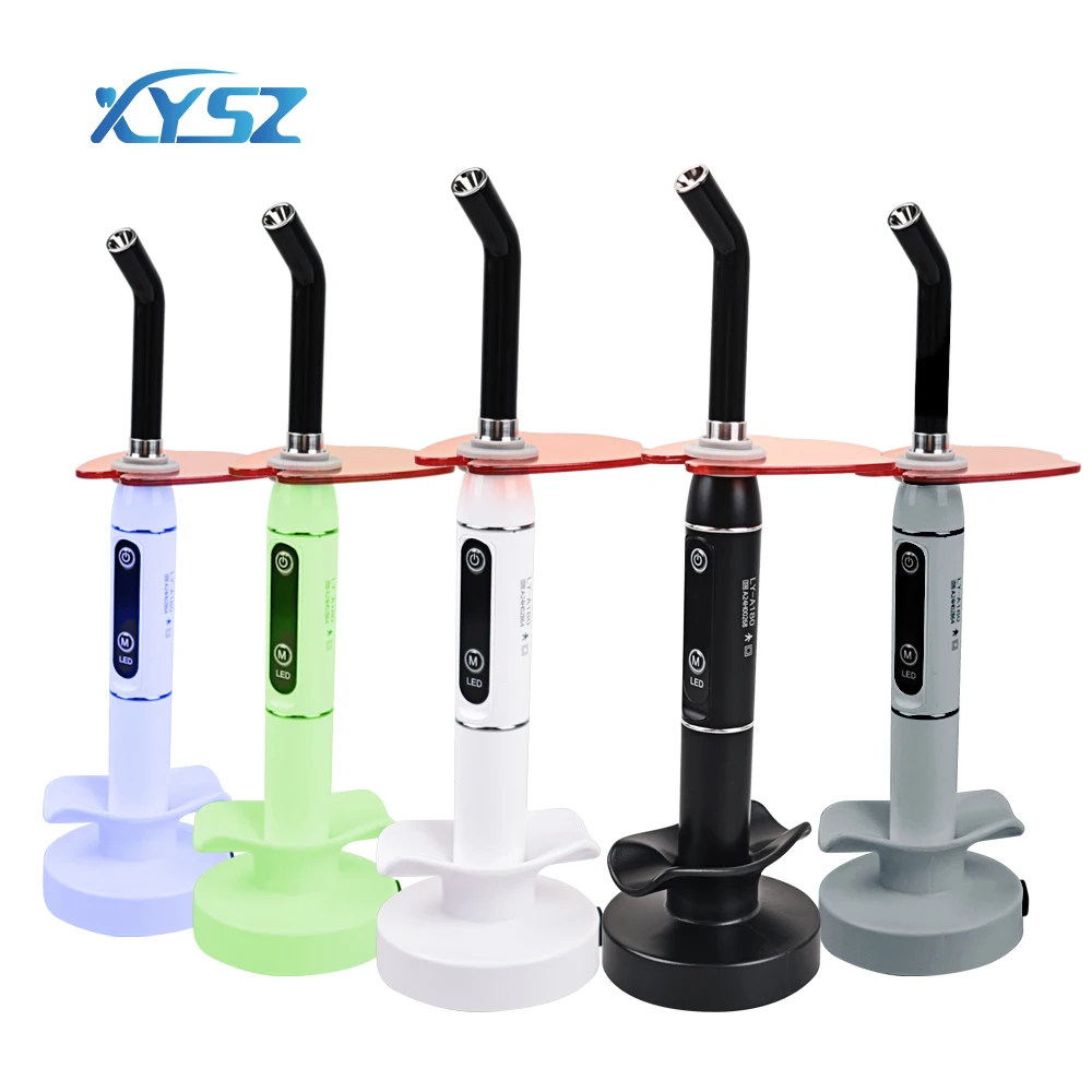 1Set LED Curing Light Lamp Machine 2000MW Resin Cure Dental Equipment 5s/3mm Cur