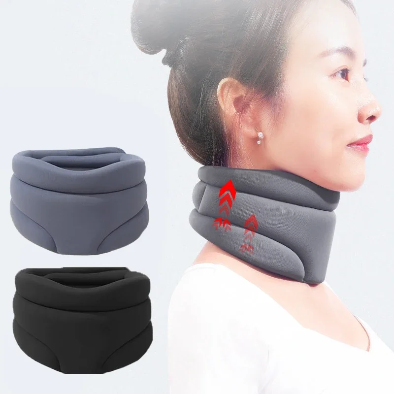 Neck Support Cervical Brace Adjustable Cervical Collar Soft Durable Foam for Rel