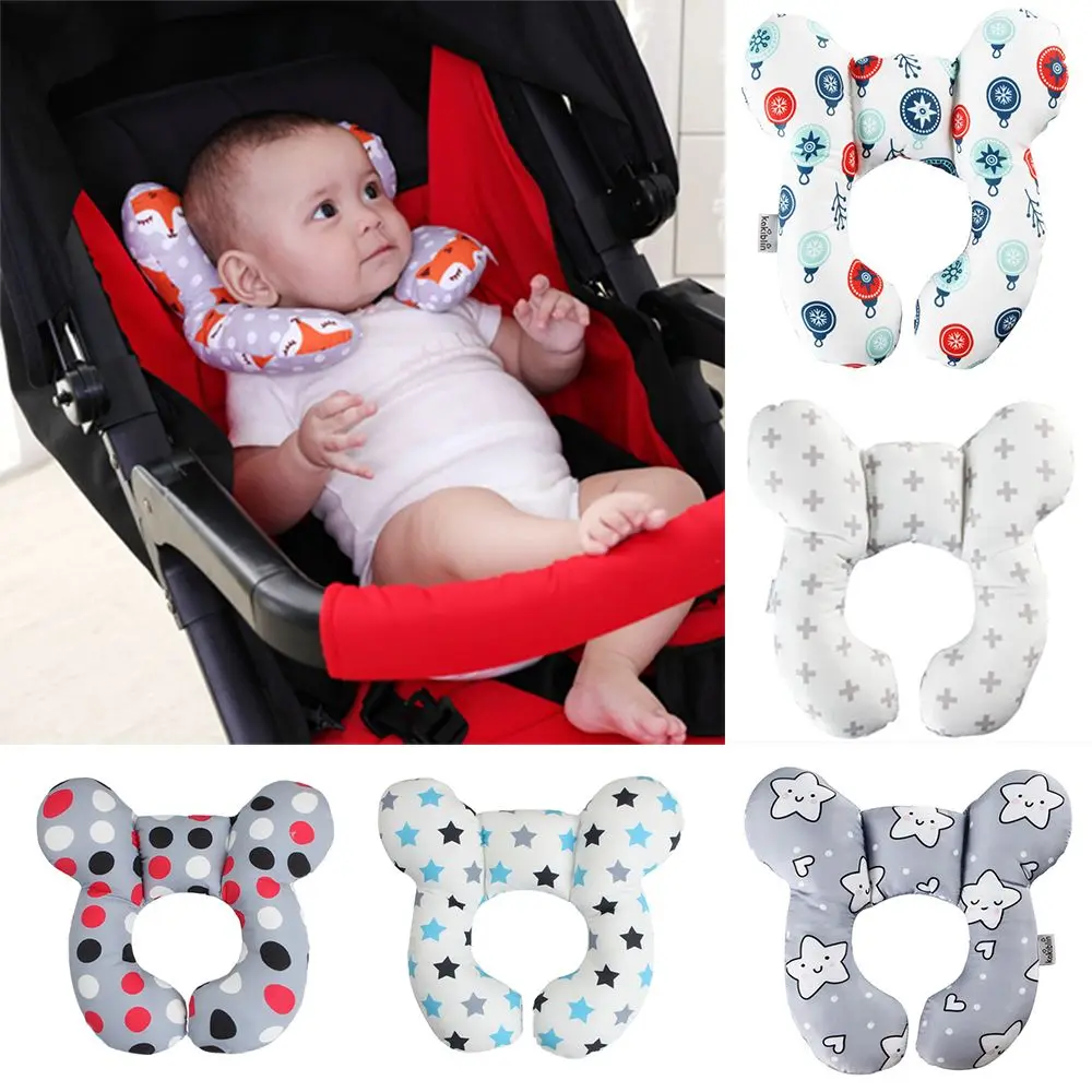 Protective Travel Car Seat Head And Neck Pillow Soft Neck Support Pillow Childre