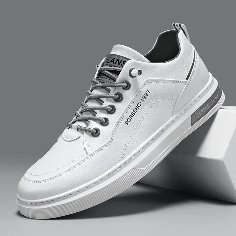 Original men casual shoes breathable white sneakers fashion driving walking tenn