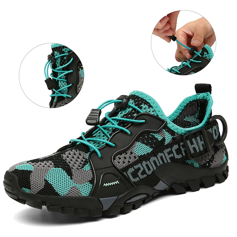 Outdoor Non-slip Hiking Shoes Men Training Sneakers Trekking Shoes for Women Bre