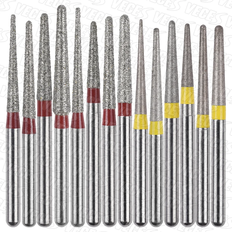 TR Type Fine Extra Fine Dental Diamond Burs Standard Dentistry Strawberries Dril
