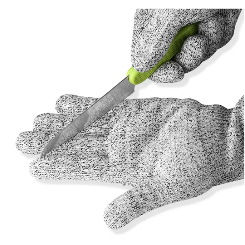 1 Pair HPPE Kitchen Gardening Hand Protective Gloves Butcher Meat Chopping Worki