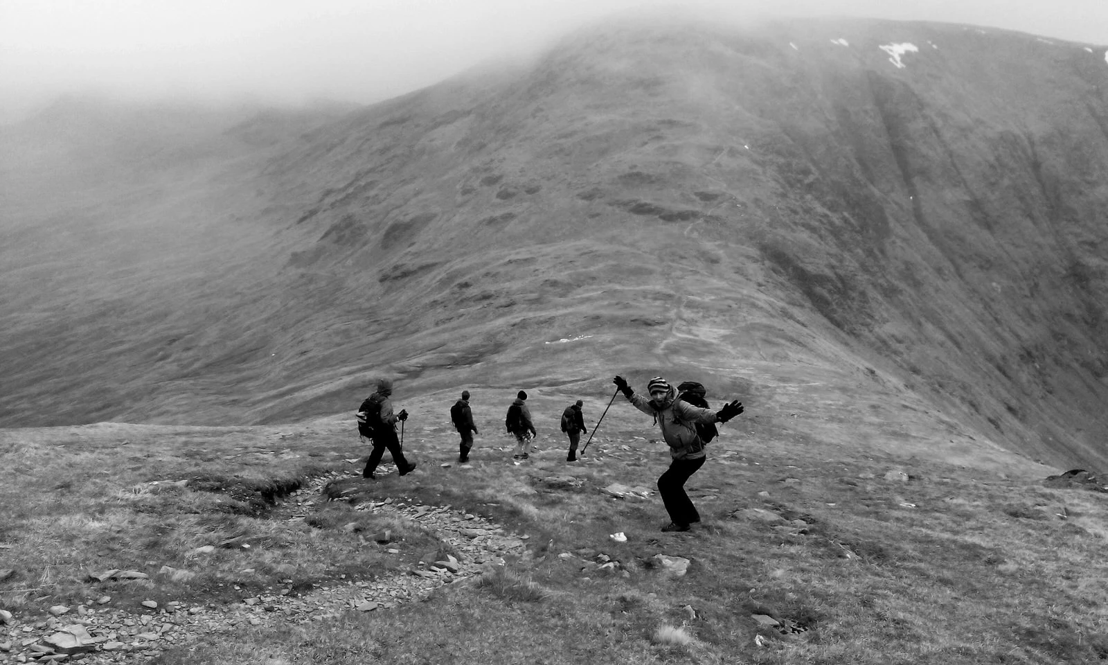 Descent from Ben Lui 