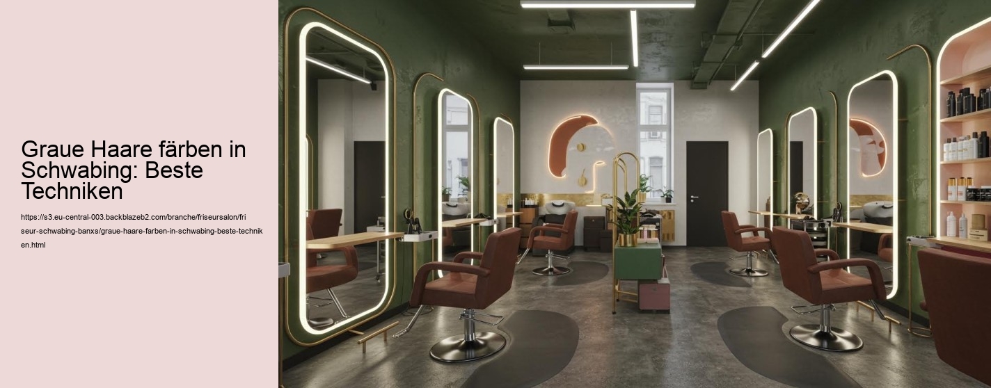 Graue Haare färben in Schwabing: Beste Techniken