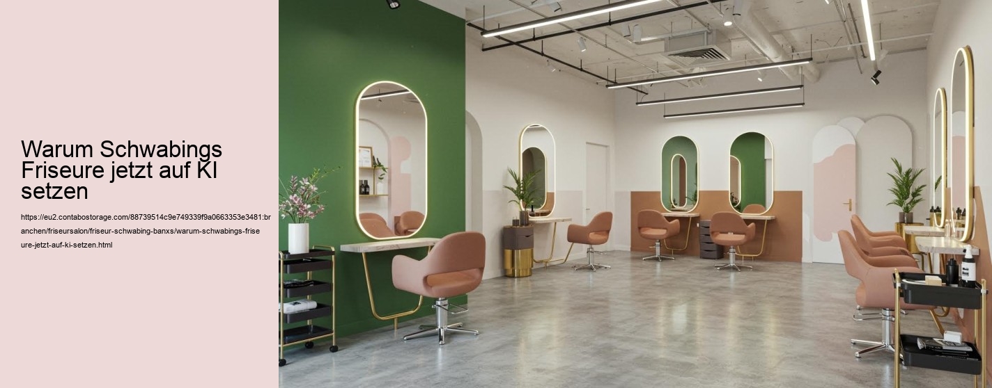 Warum Schwabings Friseure jetzt auf KI setzen