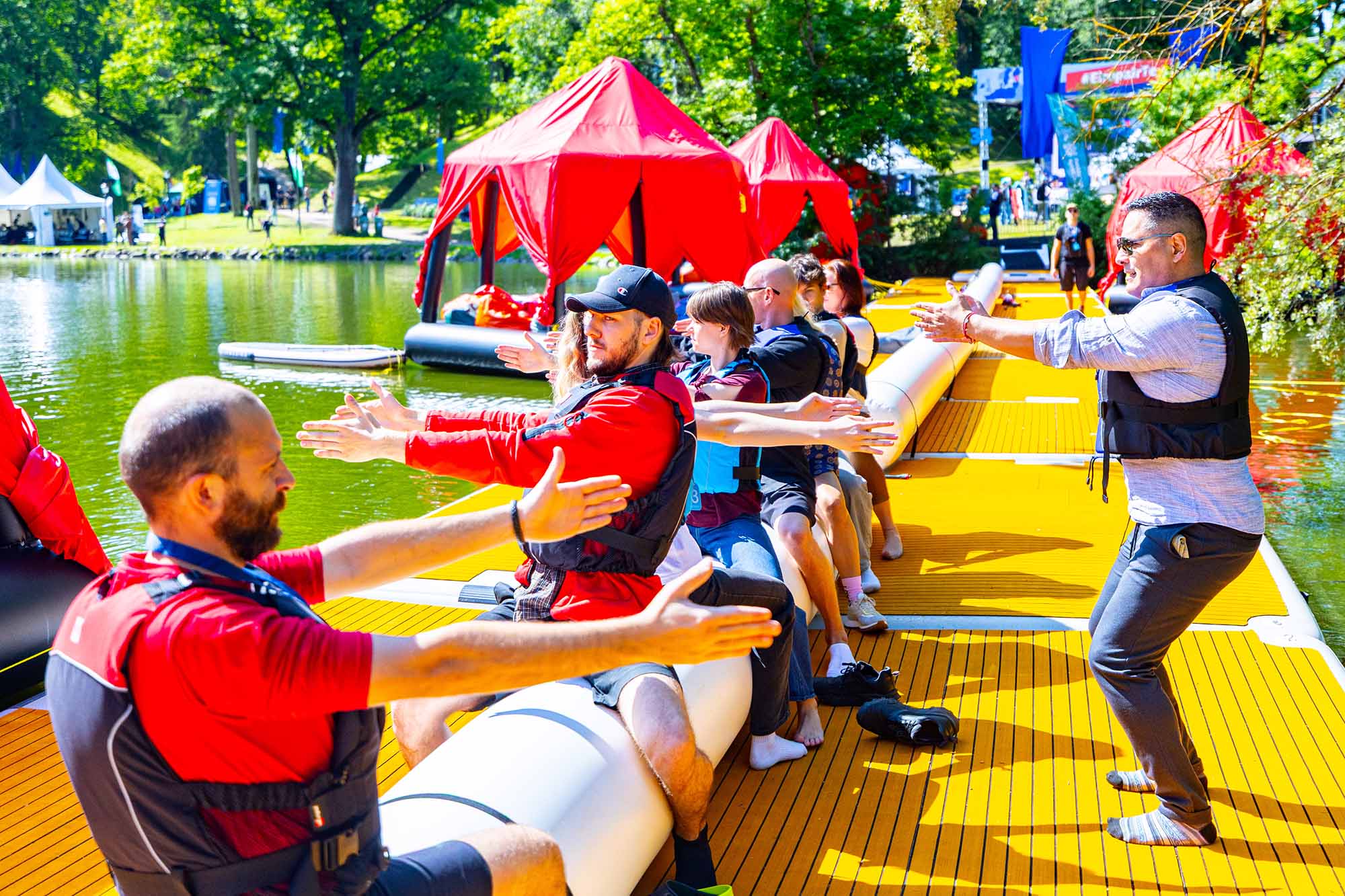 Floating Yoga