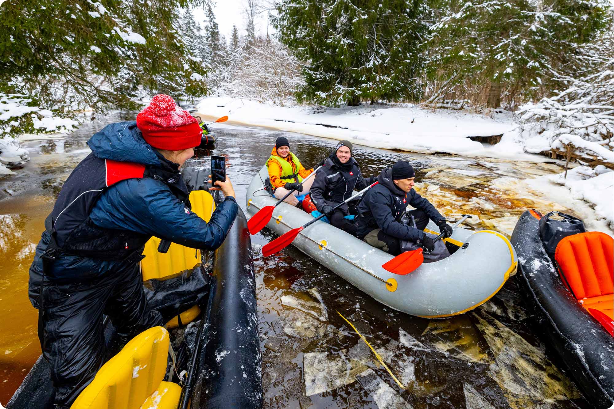 Packrafting adventure