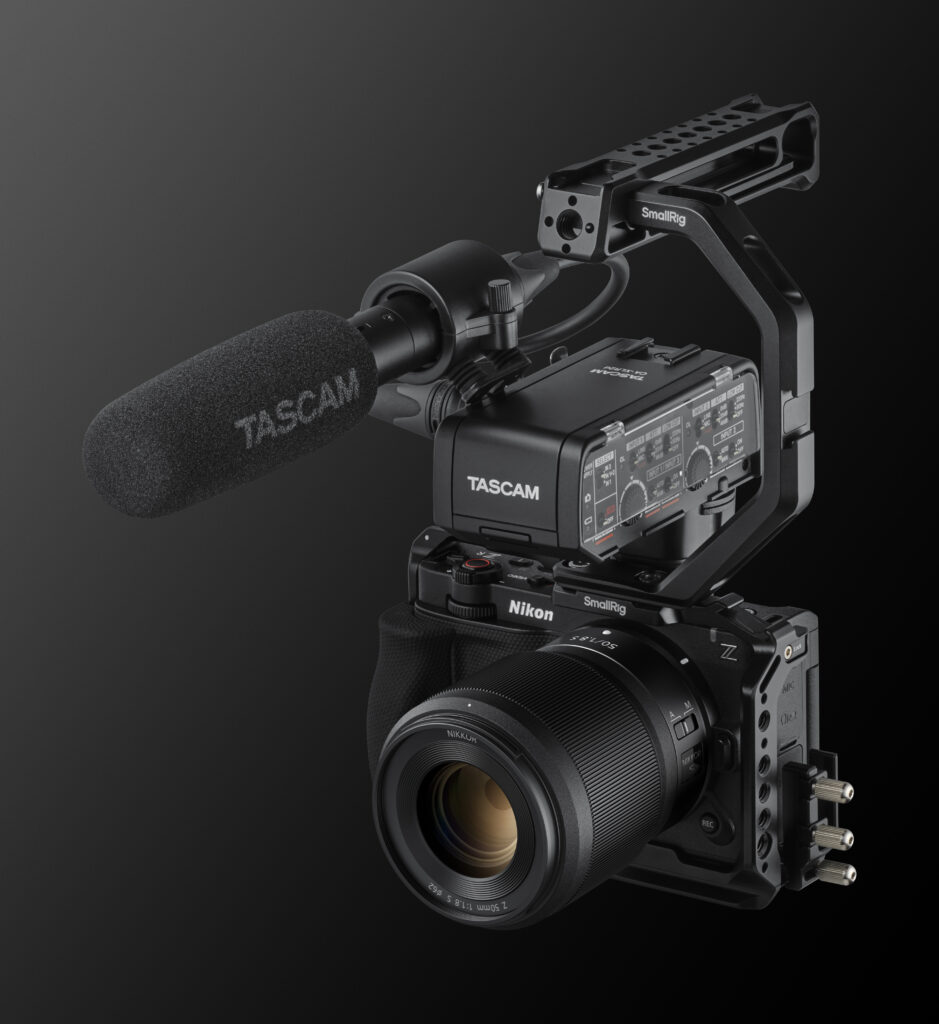 Zr Z50 1.8 Tascam Xlr Adapter