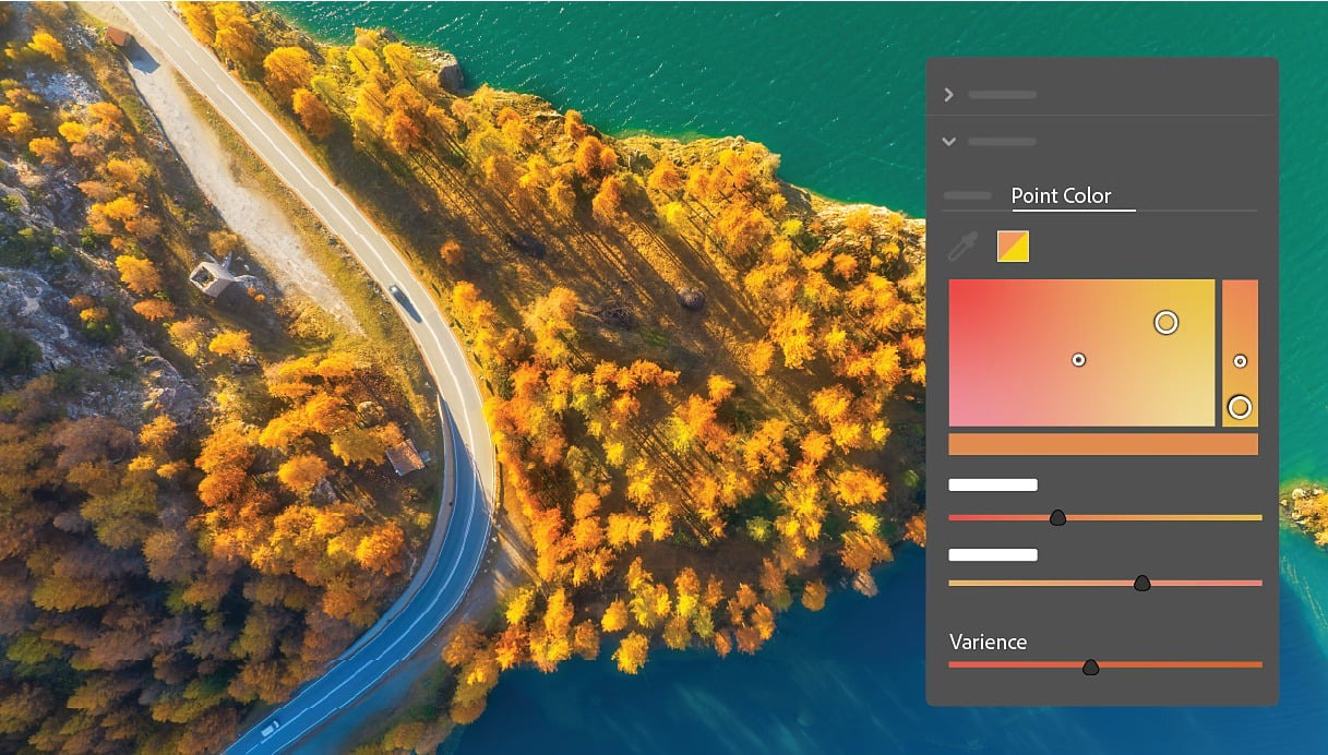 Adobe Lightroom Color Variance