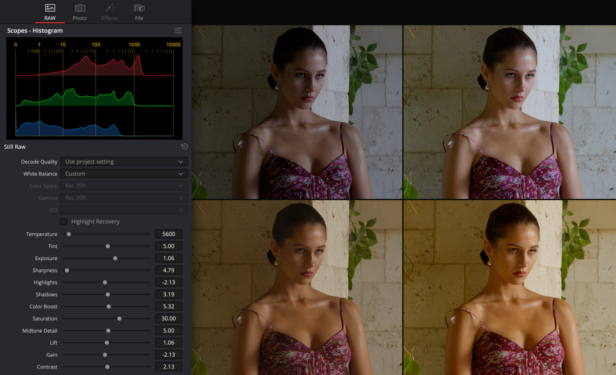 DaVinci Resolve 21 Photo stranica za obradu fotografija