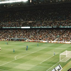 Nogometni teren unutar stadiona