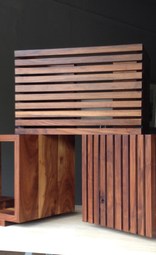 2016: 3X Bijzettafel (Notenhout)