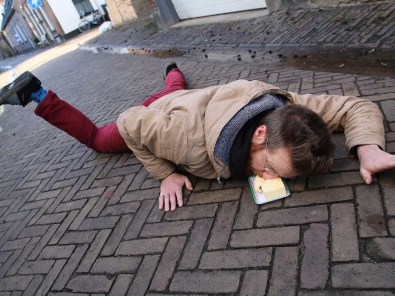 Je neus in de boter