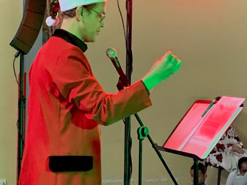 Kerstband + Verteller