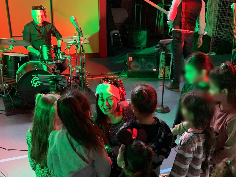 Kerstband + Verteller