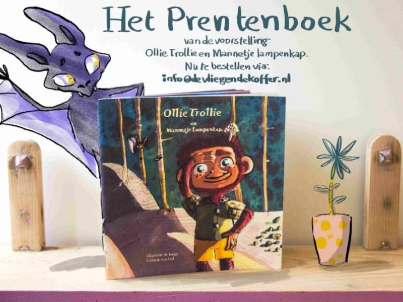 Ollie Trollie en Mannetje Lampenkap