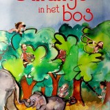Olifantje in het bos