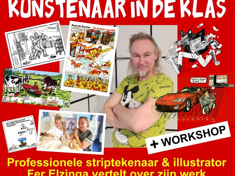 Kunstenaar in de KLAS - hoofdplaatje