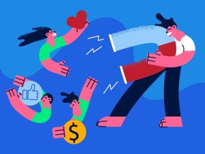 Tekening bij het artikel genaamd Wat is remarketing?