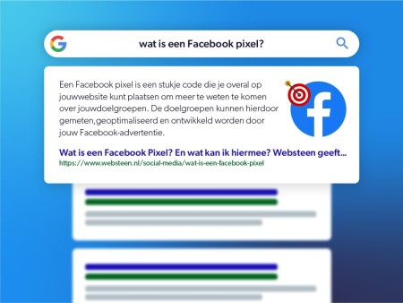 Tekening bij het artikel genaamd Wat is een featured snippet?