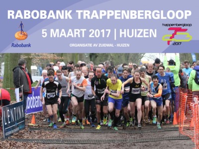 Een afbeelding bij het startschot van de Trappenbergloop 2017