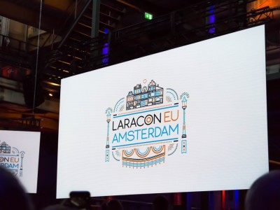 Websteen bezoekt Laracon in 2016