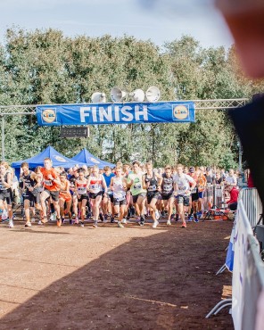 Websteen tijdens de deelname aan de Wolfskamerloop van 2022
