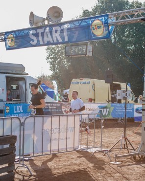 Websteen tijdens de deelname aan de Wolfskamerloop van 2022