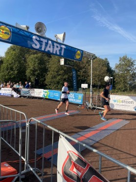 Websteen tijdens de deelname aan de Wolfskamerloop van 2022