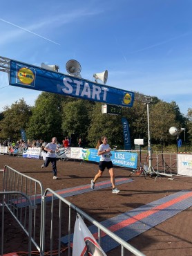Websteen tijdens de deelname aan de Wolfskamerloop van 2022