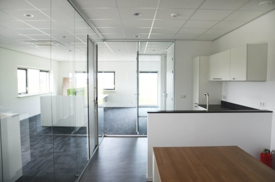 Bouwfoto van de nieuwbouw in Blaricummermeent.