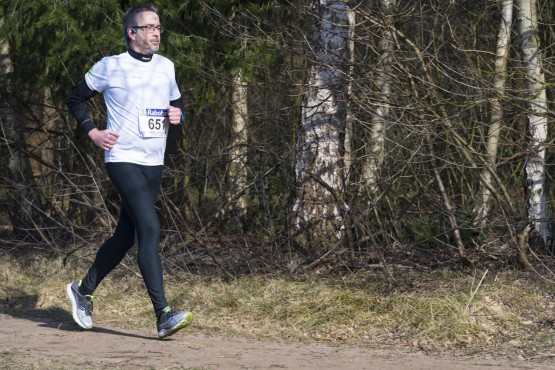 Medewerkers van Websteen tijdens het hardlopen.