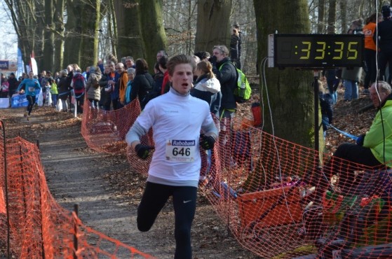 Medewerkers van Websteen tijdens het hardlopen.