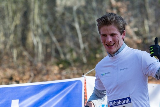 Medewerkers van Websteen tijdens het hardlopen.