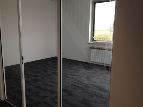 Bouwfoto van de nieuwbouw in Blaricummermeent.
