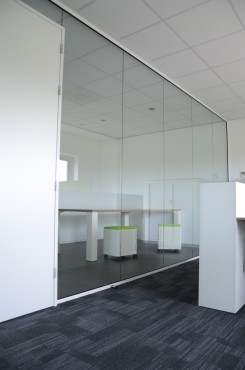 Bouwfoto van de nieuwbouw in Blaricummermeent.