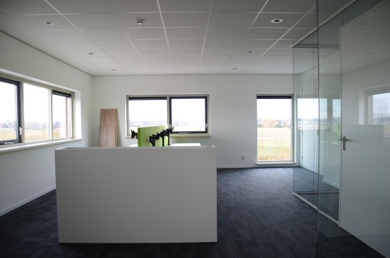 Bouwfoto van de nieuwbouw in Blaricummermeent.