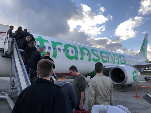 Medewerkers van Websteen tijdens hun trip naar Ibiza.