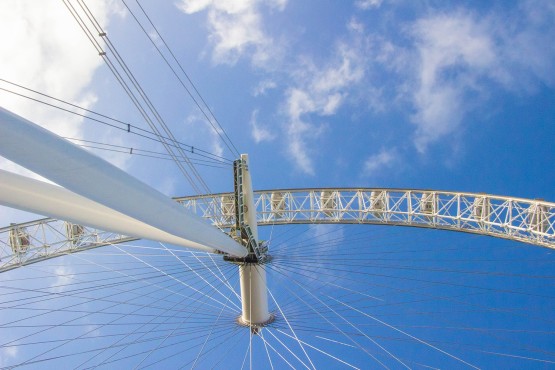 De medewerkers van Websteen tijdens hun trip naar Londen.