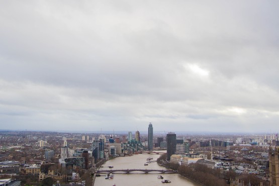 De medewerkers van Websteen tijdens hun trip naar Londen.