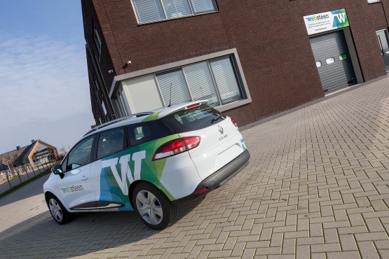 Bouwfoto van de nieuwbouw in Blaricummermeent.